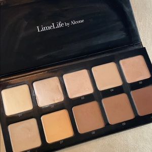 LimeLife Powder Tester Palette - Lightly used